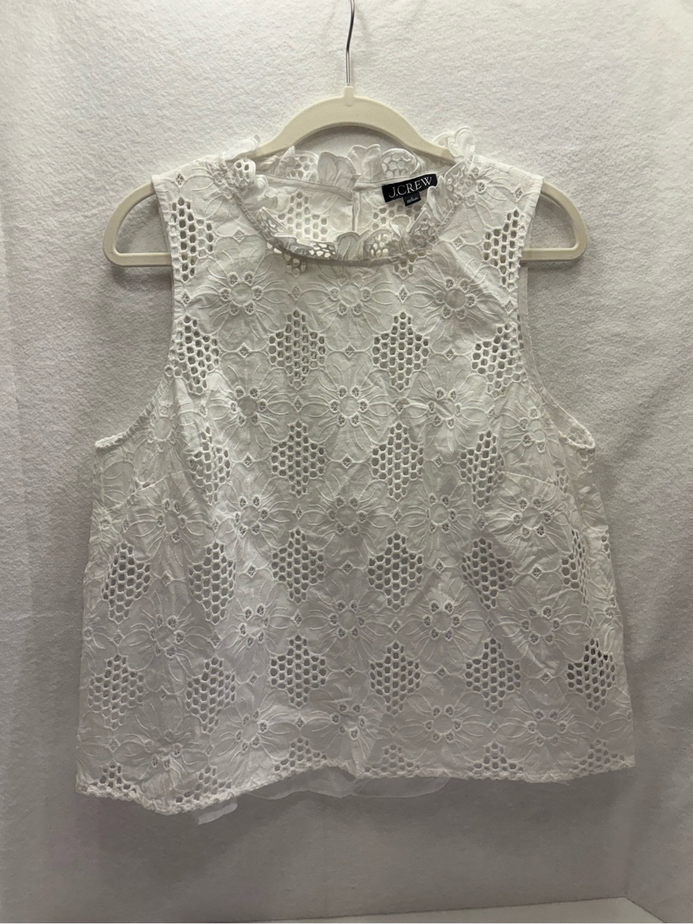 J. Crew Romantic Flirty Women's Lace Sleeveless Top
